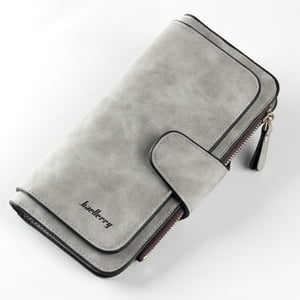 Veat00L - Billetera Larga Para Mujeres, Bolso Para Mujeres Con Cerradura Rfid, Tarjeta De Visita De Gran Capacidad, Material Pu, Regalo Perfecto
