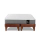thumbnail image 1 of Cama Europea Zen Pro Cuero Tabaco 2 Plazas, 1 of 4