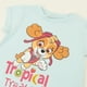 thumbnail image 3 of Pijama Manga Corta Niña Celeste Tropical Paw Patrol, 3 of 4