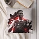 thumbnail image 4 of Bukayo SakaFundas de almohada de terciopelo con tema, regalos de funda de almohada, decoración para el hogar, cojín de lanzar, regalo de cumpleaños para fans y parejas. 61*61cm., 4 of 6