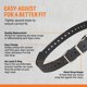 thumbnail image 4 of Correa de collar SportDog impermeable de repuesto de 3/4 pulgadas, gris, 4 of 7