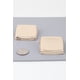 thumbnail image 3 of Aretes Classic Shine Marco Brillante Plata y Dorado, 3 of 4
