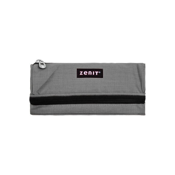 Estuche escolar gris