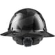thumbnail image 2 of Hard Hat LIFT SAFETY DAX, fibra de carbono, ala completa, camuflaje negro, 2 of 2