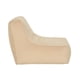 thumbnail image 3 of Pouf Tatto 1 Cuerpo Felpa Beige, 3 of 6