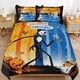 thumbnail image 3 of Halloween The Nightmare Before Christmas Comforter Set Soft 3 Pcs Twin Bedding Sets Thicken for All Season, 1 Comforter 2 Pillow Shams, 3 of 3