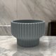 thumbnail image 5 of Macetero Maceta De Ceramica Estilo Copon Gris Mate M, 5 of 7