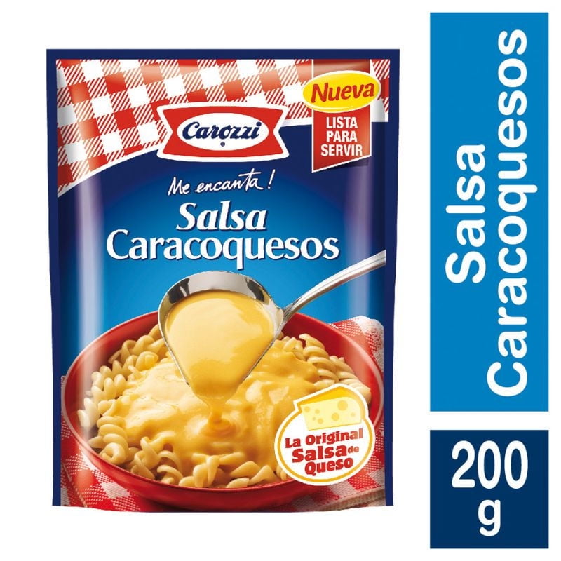 Salsa Lista Caracoquesos Doypack 200 g Carozzi