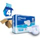 thumbnail image 5 of Calzoncillos desechables para incontinencia en adultos, tamaño mediano, 96 quilates, 5 of 8