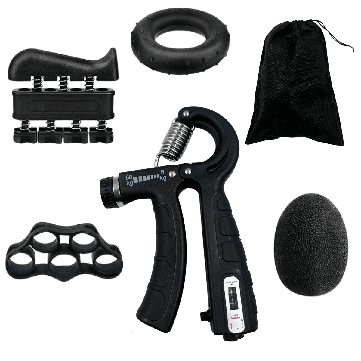 Linea Sport - Set De 5 Piezas Hand Grip Con Contador