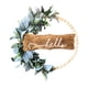 thumbnail image 5 of Corona De Flores Con Cuentas De Madera, Artesanía Floral Para Primavera Y Verano En La Sala De Estar., 5 of 5