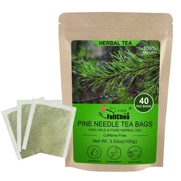 Té FullChea de Agujas de Pino 100 g (40 bolsitas)