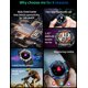 thumbnail image 4 of ATEVIX Reloj Inteligente con Auriculares, Pantalla HD de 1.52" Reloj Inteligente para Hombre, Rastreador de Llamadas Militares por Bluetooth Resistente, Reloj Bluetooth 3 en 1 con Música Local, Monit, 4 of 9