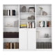 thumbnail image 1 of Combo 2 Estantes 4 Repisas + Estante 2 Puertas Blanco, 1 of 7