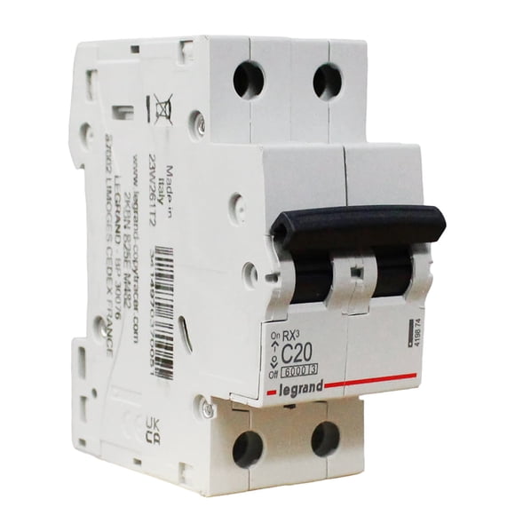 Interruptor Automático Bipolar 2p 20a (2x20a) 6ka Curva C - Legrand