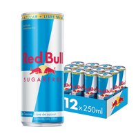 Red Bull Bebida Energética Pack 12 Latas Sin Azúcar 250Ml