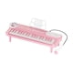 thumbnail image 4 of Piano Electrónico De 37 Teclas Con Micrófono Para Niños Principiantes De 3, 4, 5 Y 6 Años, Color Rosa, 4 of 5