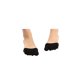 thumbnail image 2 of INSPIRE CHIC Calcetines de Yoga Sin Talón de Algodón Talla Libre Unisex No Show Talla Única Negro5-5 Pares, 2 of 5