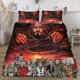 thumbnail image 3 of Halloween Rob Zombie 3-Piece Bedding Set For Kids Boys Girls Adult Cartoon Warm Cute Fashion Holiday Present Gift Bed Sheets, 3 of 5