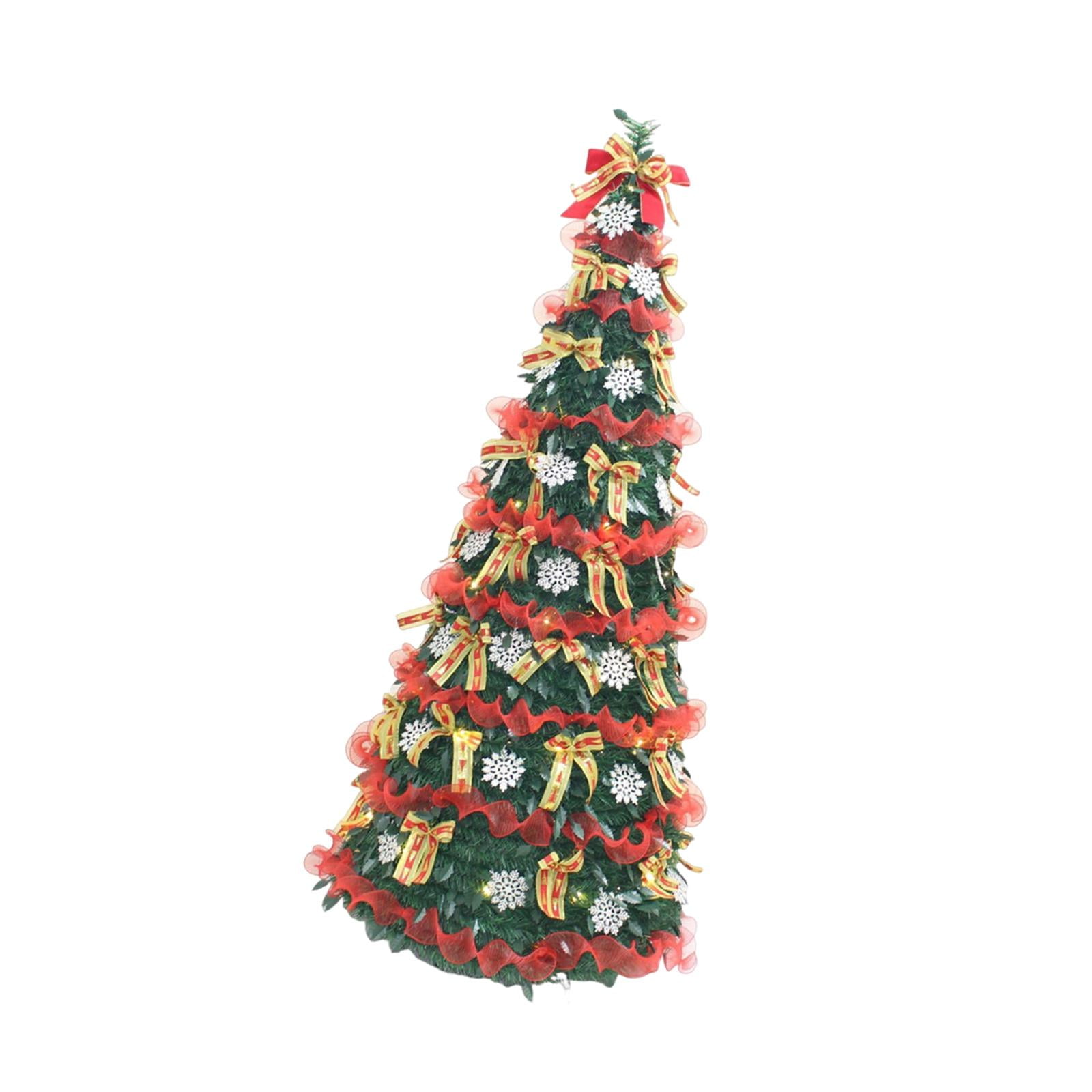 Bothyi - Árbol De Navidad Plegable, Árbol De Navidad Artificial Para Decoración De Fiestas En El Salón, 120 Cm
