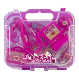 Genérico - Maleta Doctor Rosada 19Pcs 25Cm X 6.5Cm X 29 Cm