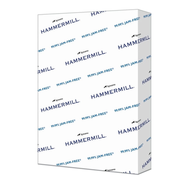 Copia Paper Hammermill A4 de 20 libras, 500 hojas, 92 unidades, color blanco brillante