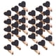 thumbnail image 4 of 30pcs Mini Ropa De Madera Pinza De Papel Fotográfico Pinza Para La Ropa Pinzas Para Manualidades 30 Mm Negro, 4 of 5