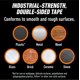 thumbnail image 2 of Cinta de Montaje Doble Cara Gorilla Heavy Duty 1 cm x 120 m Negra, 2 of 9