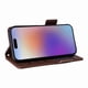 thumbnail image 3 of Funda Cartera para iPhone 17 Tapa Flip con Ranuras y Soporte Marrón, 3 of 5