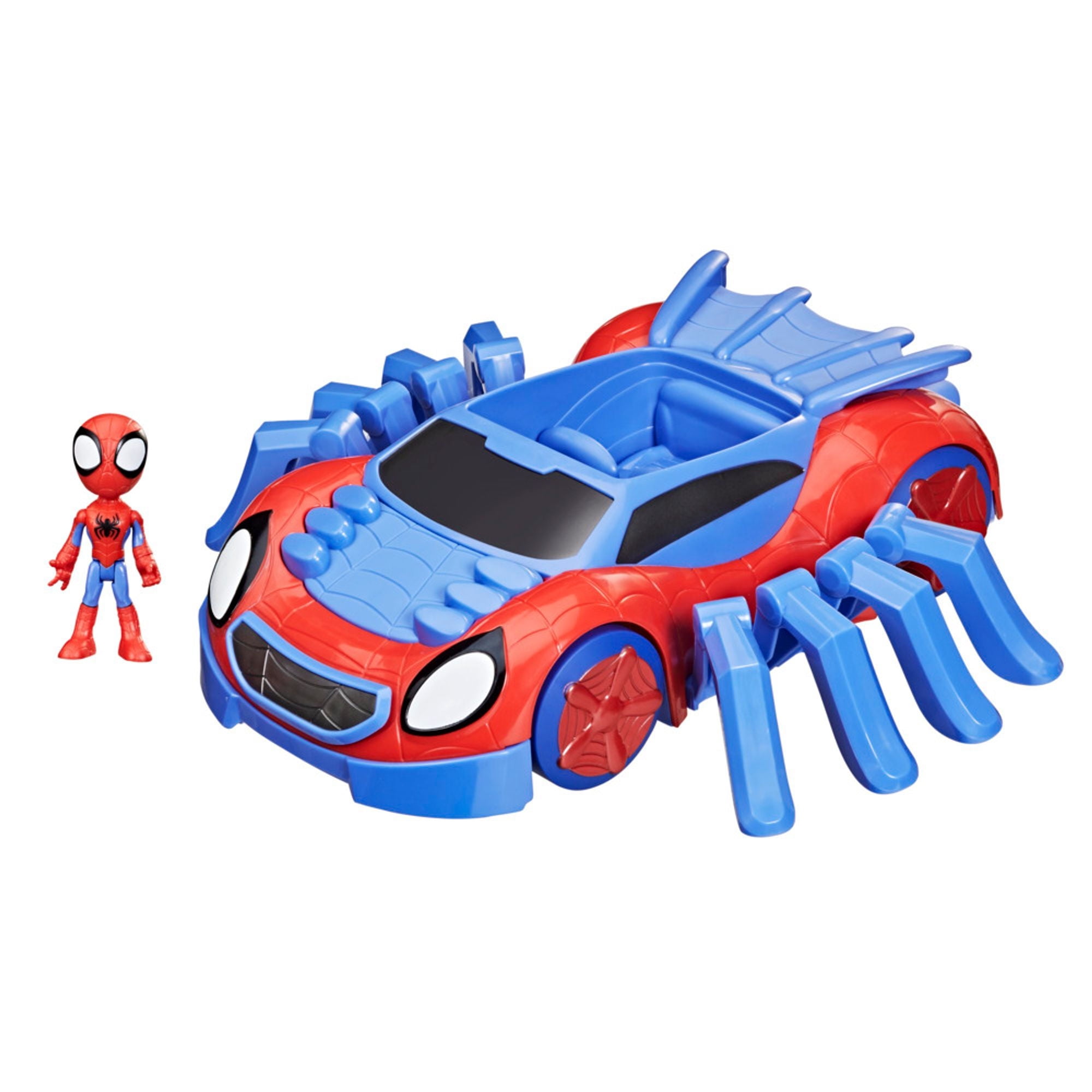 Figura de Acción Spidey & His Amazing Friends Super Bólido Arácnido
