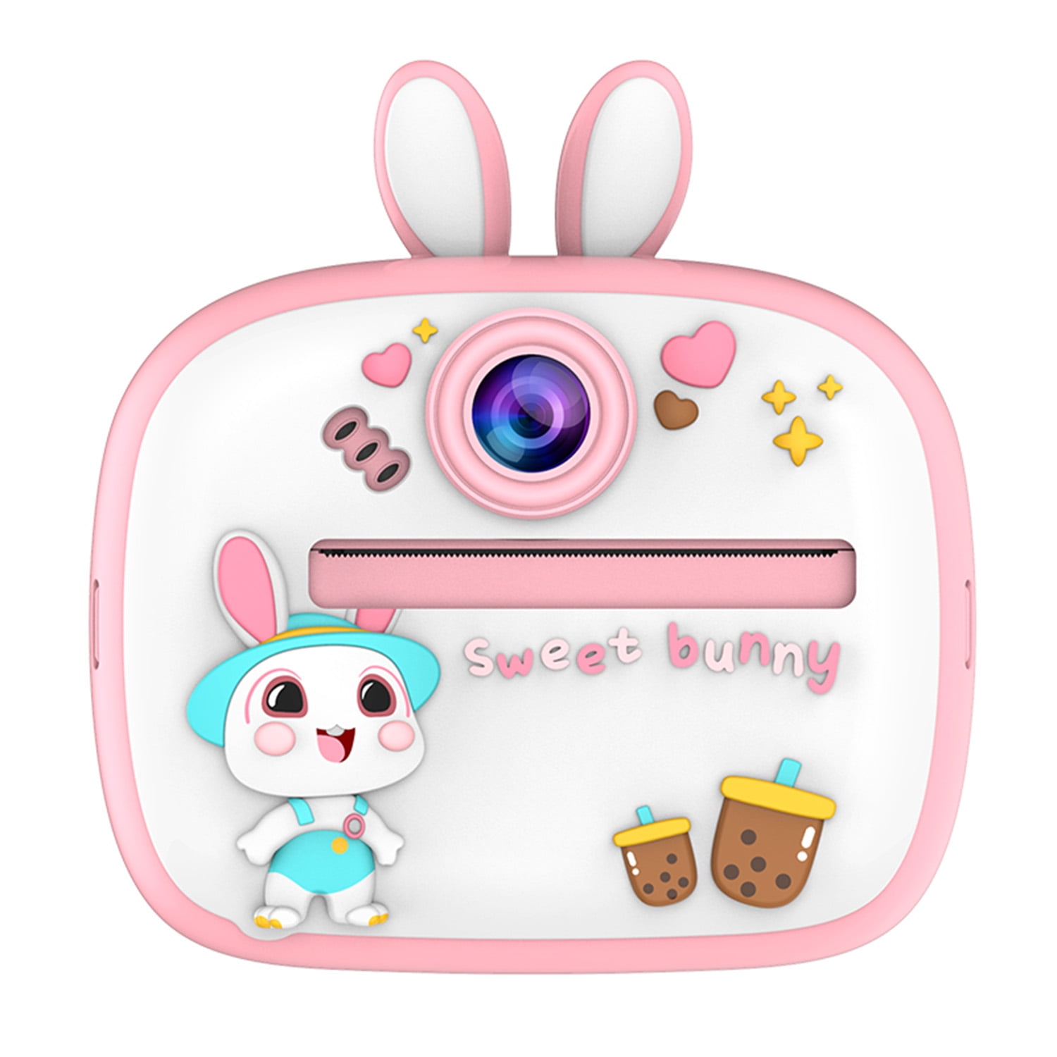 Mundo Online - Camara Digital Instantanea Mini Impresora Termica Niños Rosada