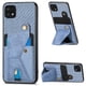 thumbnail image 1 of Funda Resistente para Samsung Galaxy A22 5G con Tarjetero y Soporte, Diseño Magnético Azul, 1 of 5