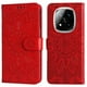 thumbnail image 5 of Funda tipo cartera FOXDOCK para Xiaomi Redmi Note 14 Pro 5G , diseño girasol en relieve, cuero PU, cierre magnético, soporte y tarjetero, 5 of 5