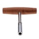 thumbnail image 2 of Herramienta De Afinación De Piano Profesional Llave Inglesa En Forma De T Con Mango De Madera, 2 of 2