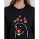thumbnail image 2 of Poleron Memes Amor Amistad Corazon Flores Deformitos Sin Capucha, 2 of 3