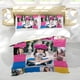 thumbnail image 5 of Carinha de Anjo Conjunto de sábanas temático, trío de piezas, cómodo y amigable con la piel, diseño único, regalo de decoración para el hogar para familiares, amigos y fans,173cm *218cm, 5 of 6