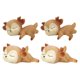 thumbnail image 2 of 4x Adornos De Cervatillo Decoración De Animales De Silicona 2x Style04 Y 2x Style05, 2 of 5
