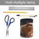 thumbnail image 5 of Cobaya-theme Cylinder Pen Holder Pencil Organizer with Flannel Lining PVC Leather Material Cardboard Base for study work 10*8CM, 5 of 6
