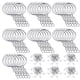 thumbnail image 5 of 220 Uds llaveros acrílicos anillos de salto de pasadores de tornillo para llavero DIY manualidades fabricación de joyas , plata, 5 of 5