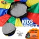 thumbnail image 4 of Paracaídas de juego para niños GSi de 10,5 m, arcoíris, juguete para exteriores, 4 of 8