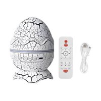 Lampara - Lámpara De Nocturna Proyector De Huevo Dinosaurio Bluetooth