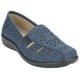 thumbnail image 3 of Mocasin Chalada Mujer Deco-1 Azul Comfort, 3 of 6