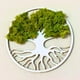thumbnail image 1 of Cuadro árbol de la vida musgo natural, 1 of 2
