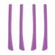 thumbnail image 2 of 4 Piezas De Anteojos, Calcetines, Puntas Para Los Oídos, Silicona Suave, Fácil De Instalar, Color Morado, 2 of 3