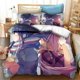 thumbnail image 1 of New Yuru Camp Bedding Set Duvet Covers Pillowcases Comforter Bedding Sets Bedclothes Bed Home Textiles Bed Sheets, 1 of 5