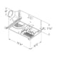 thumbnail image 4 of Ventilador de escape Breez Delta BreezRadiance Series 110 CFM con LED, 4 of 5