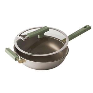 Magideal - Sartén Antiadherente Sartén Para Tortillas Utensilios De Cocina Sartén Antiadherente Para Saltear Al Aire Libre Camping Desayuno En Casa Huevos , 34 34 Cm