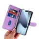 thumbnail image 5 of Funda tipo cartera con tapa para iPhone 17 Pro con tarjetero, soporte y cubierta magnética Morado, 5 of 6