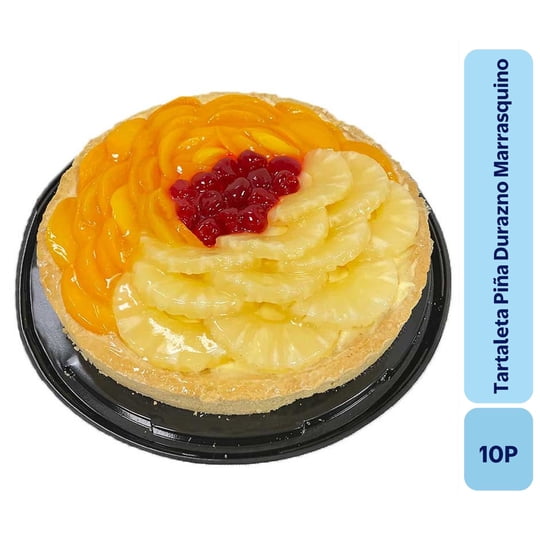 Tartaleta Piña Durazno Marrasquino 10p 1 Un Fontarella