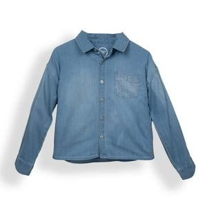 Blusa Niña Denim Pillin